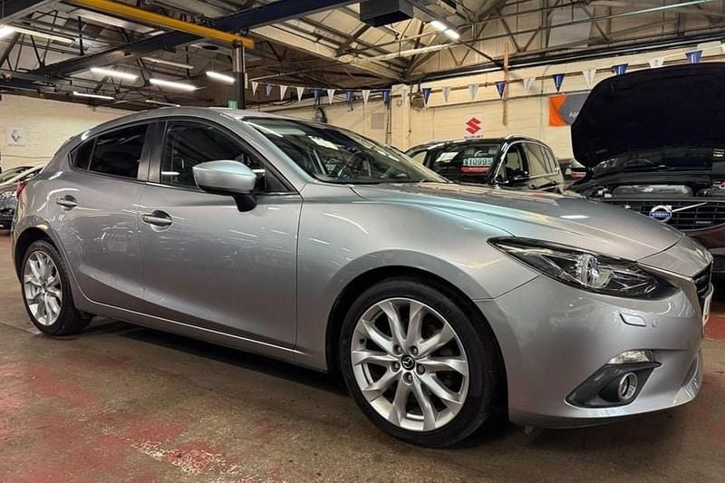 Silver Used 2015 Mazda 3 Inclusive Hatchback | £8,691 (Fair price) - Image 1/1