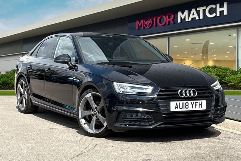 Black Used 2018 Audi A4 Black Edition Sedan | £13,490 (A bit pricey) - Image 1/4