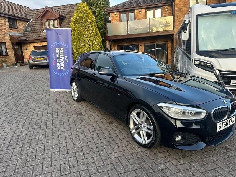 Used BMW 118 M Sport 136 HP (100 kW) 2016 Black Hatchback
