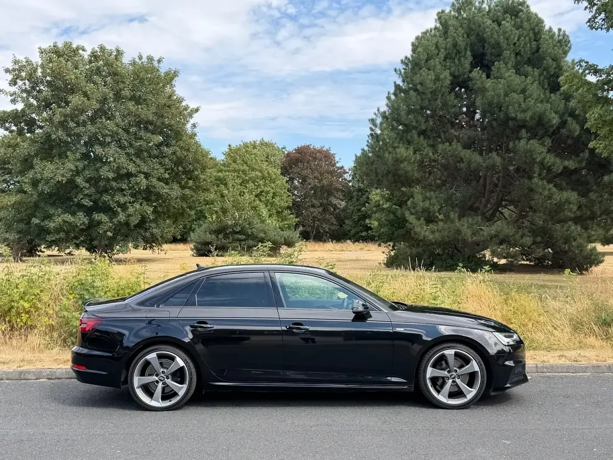 Used Audi A4 Black Edition 2018 Black Sedan