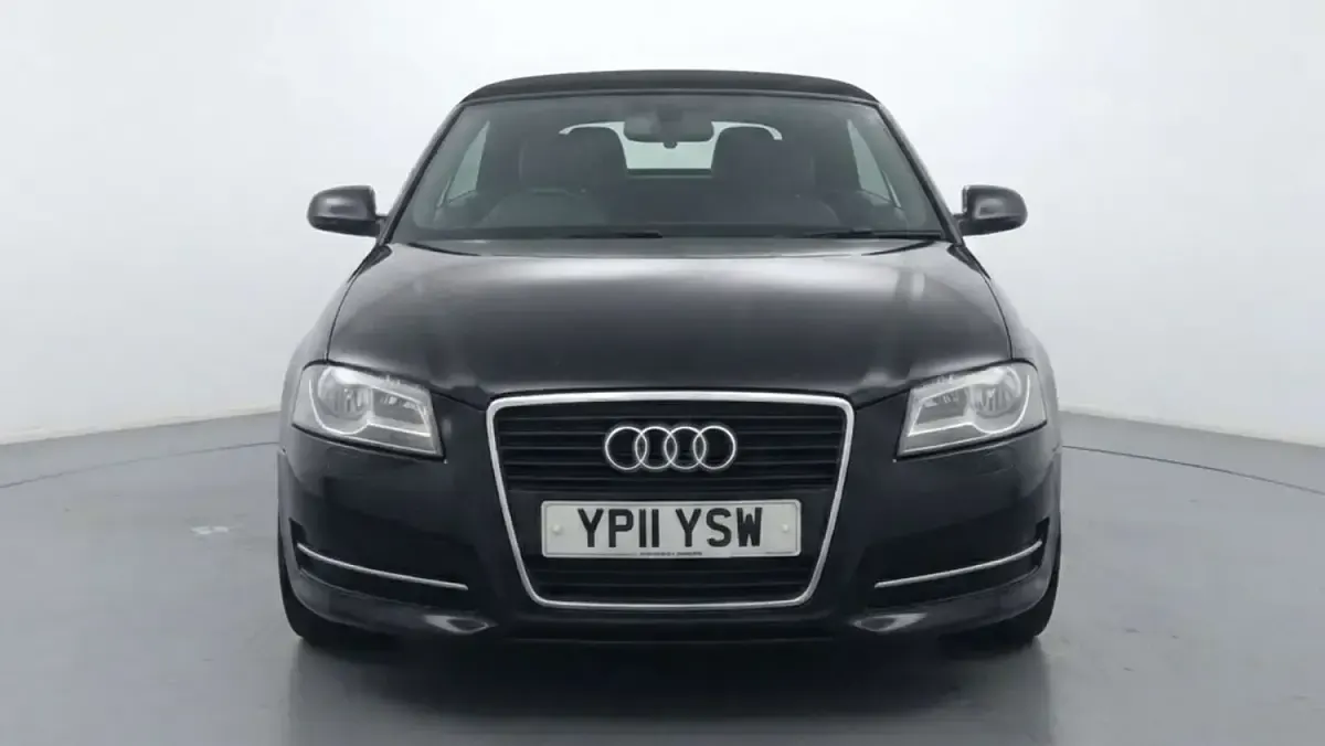 Used Audi A3 Cabriolet 105 HP (77 kW) 2011 Black Cabriolet