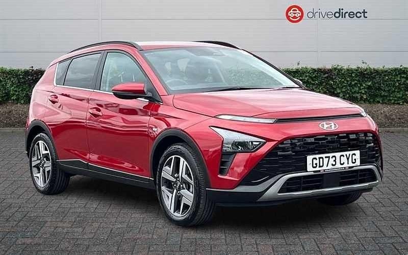 Red Used 2023 Hyundai Bayon Premium SUV | £14,980 (Fair price) - Image 1/4