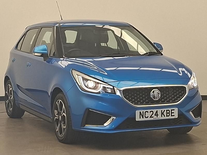 Used MG MG3 Exclusive 106 HP (77 kW) 2024 Blue Hatchback