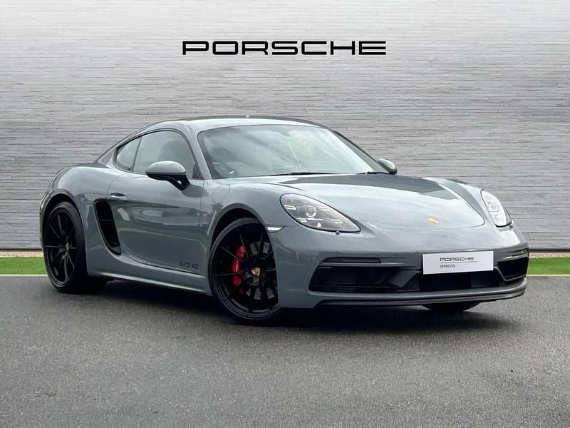 Arctic grey Used 2023 Porsche 718 Cayman Coupe | £69,000 (Super price) - Image 1/4
