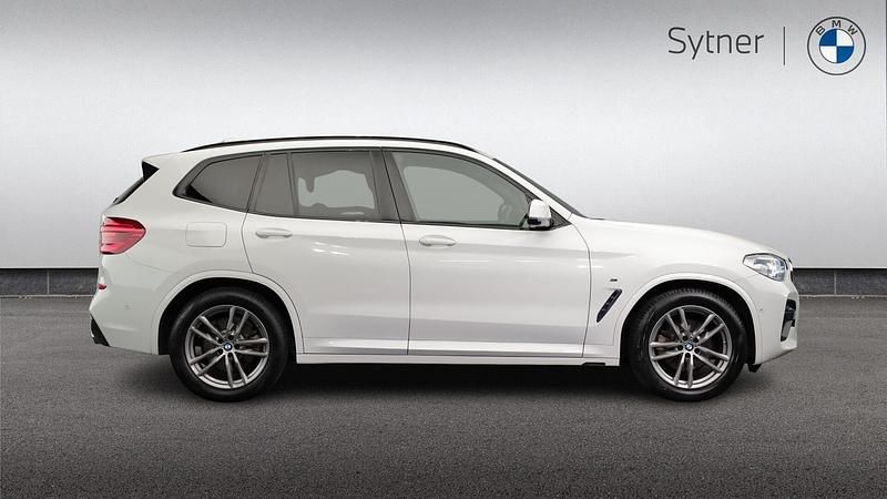 Used BMW X3 M Sport 187 HP (137 kW) 2021 White SUV