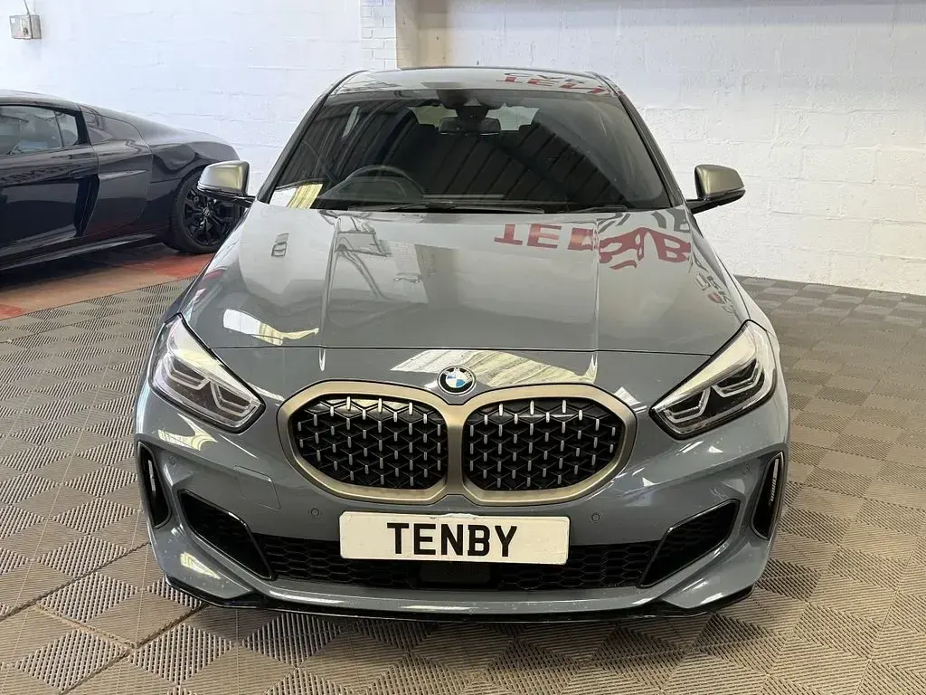 Used BMW M135 Sport Line 306 HP (225 kW) 2020 Grey Hatchback