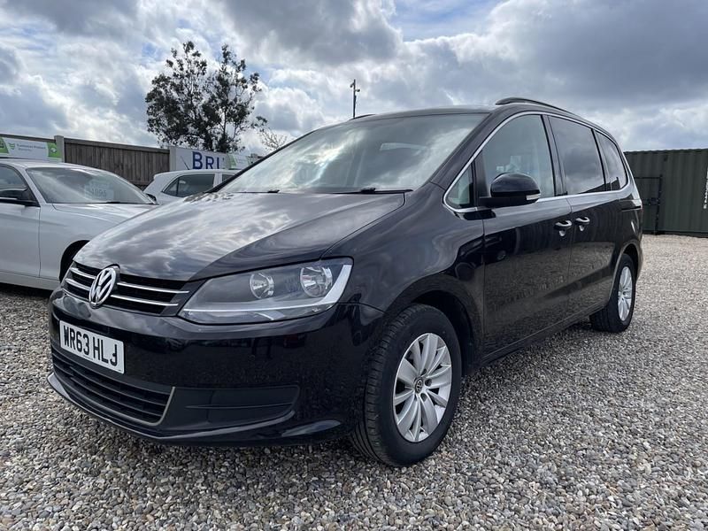 Used VW Sharan SE 140 HP (102 kW) 2013 Black MPV