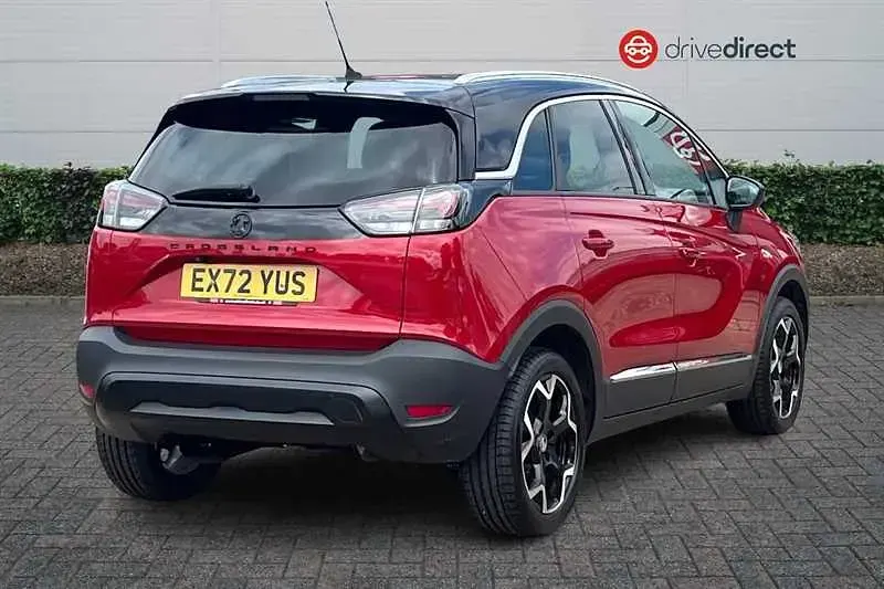 Used Vauxhall Crossland Ultimate 130 HP (95 kW) 2022 Red SUV