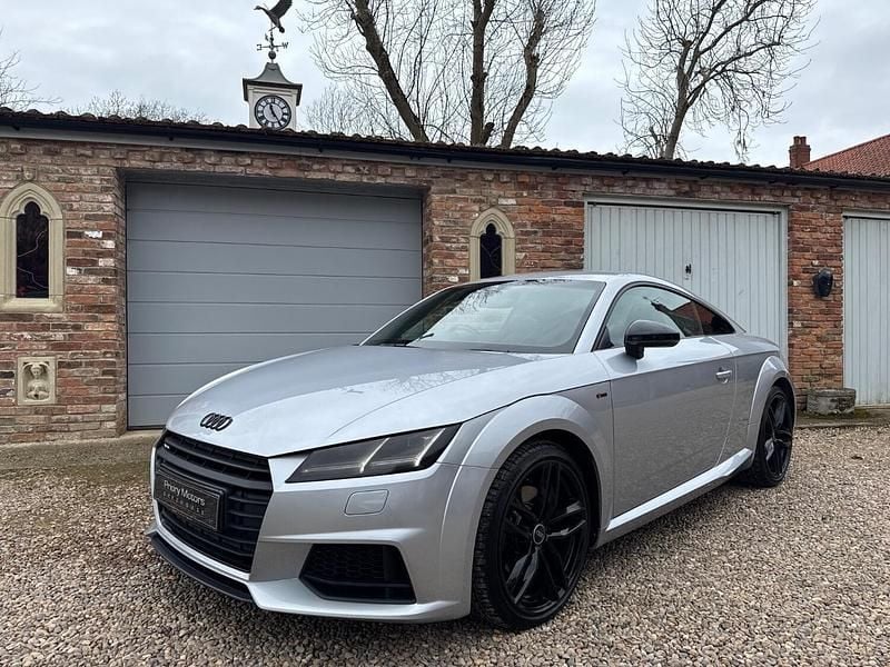 Silver Used 2017 Audi TT Black Edition Coupe | £11,995 (Fair price) - Image 1/3