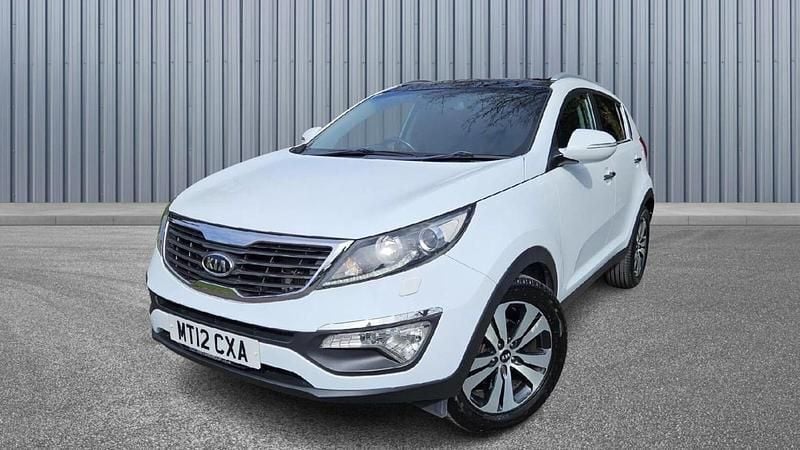 Used Kia Sportage 115 HP (84 kW) 2012 White SUV