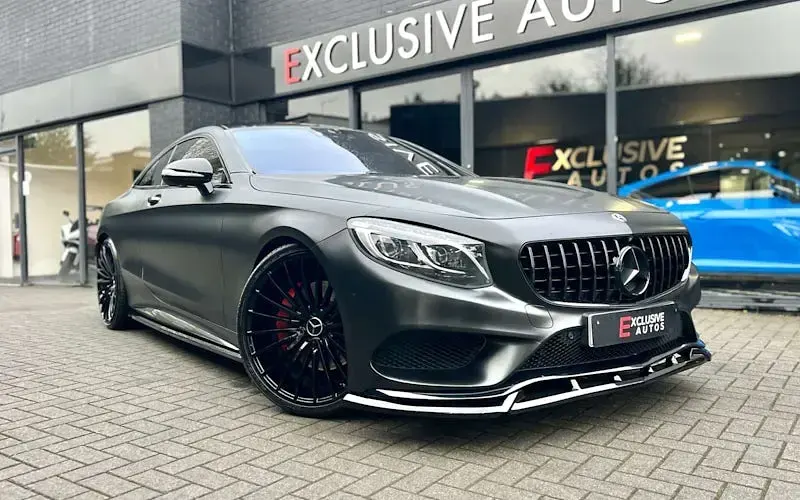 Used Mercedes S500 AMG line 455 HP (334 kW) 2017 White Coupe