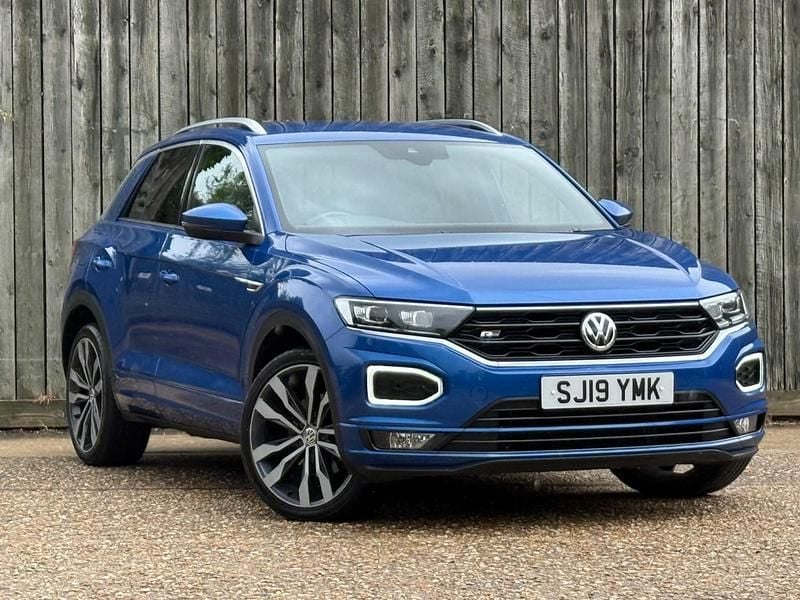 Blue Used 2019 VW T-Roc R-line SUV | £14,450 (Good price) - Image 1/4