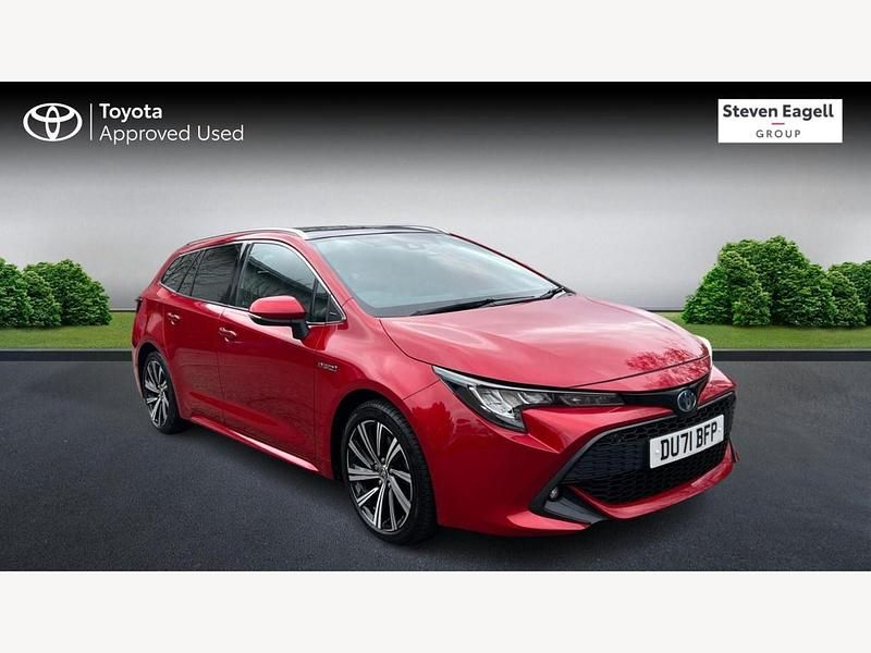 Used Toyota Corolla Design 2021 Red Estate