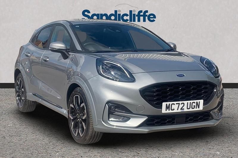 Silver Used 2023 Ford Puma Hatchback | £16,836 (Fair price) - Image 1/4