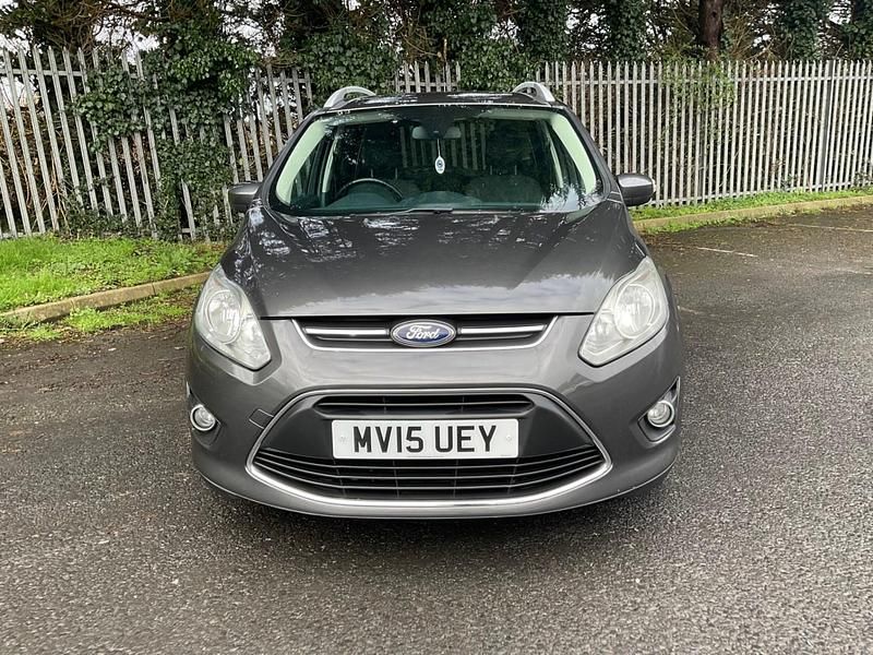 Used Ford Grand C-Max Zetec 115 HP (84 kW) 2015 Grey MPV