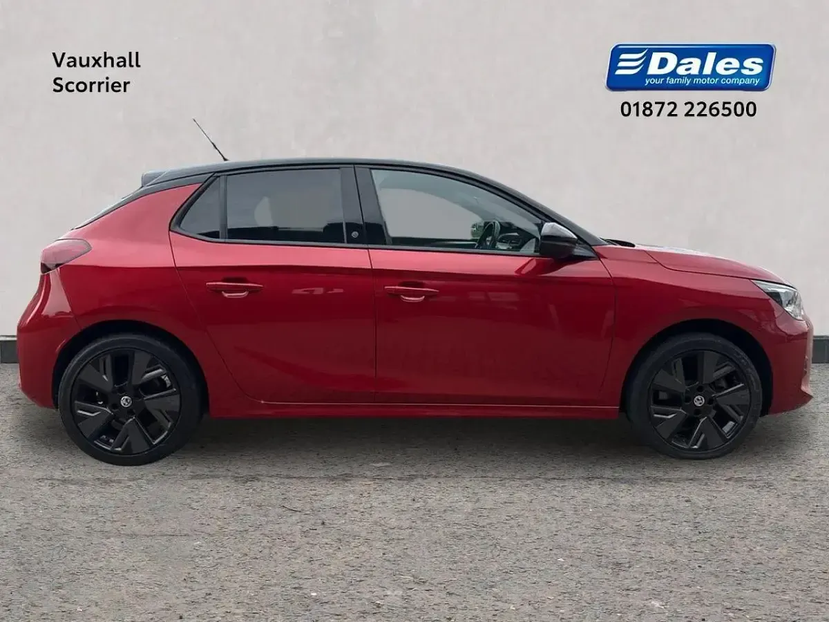 Used Vauxhall Corsa-e SRi 100 kW (136 HP) 2022 Red Hatchback