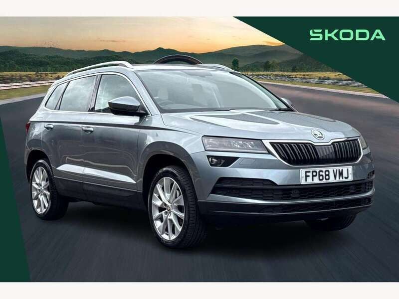 Grey Used 2019 Skoda Karoq SE L SUV | £18,695 (Fair price) - Image 1/4