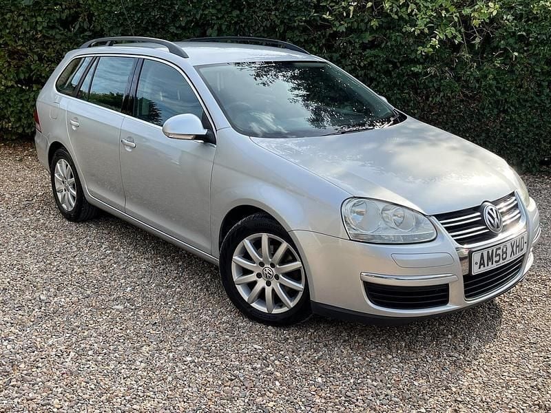 Silver Used 2009 VW Golf VI SE Estate | £2,490 (Good price) - Image 1/4