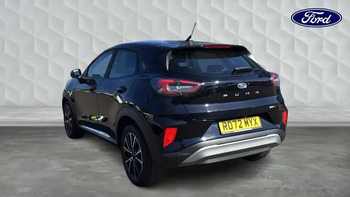 Used Ford Puma Titanium 125 HP (91 kW) 2022 Black SUV