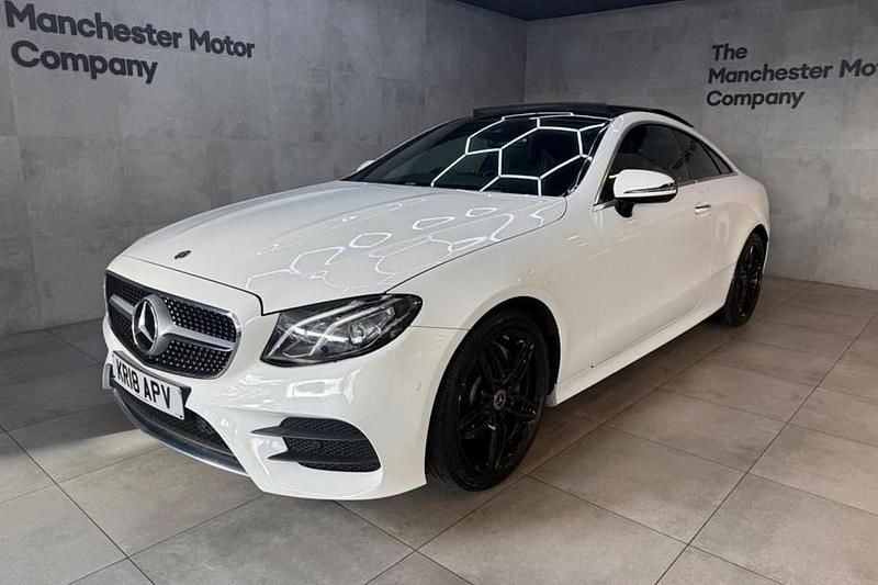 White Used 2018 Mercedes E220 AMG Line Premium Coupe | £18,790 (Fair price) - Image 1/1