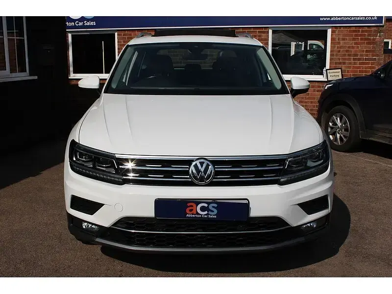 Used VW Tiguan SEL 2019 White SUV