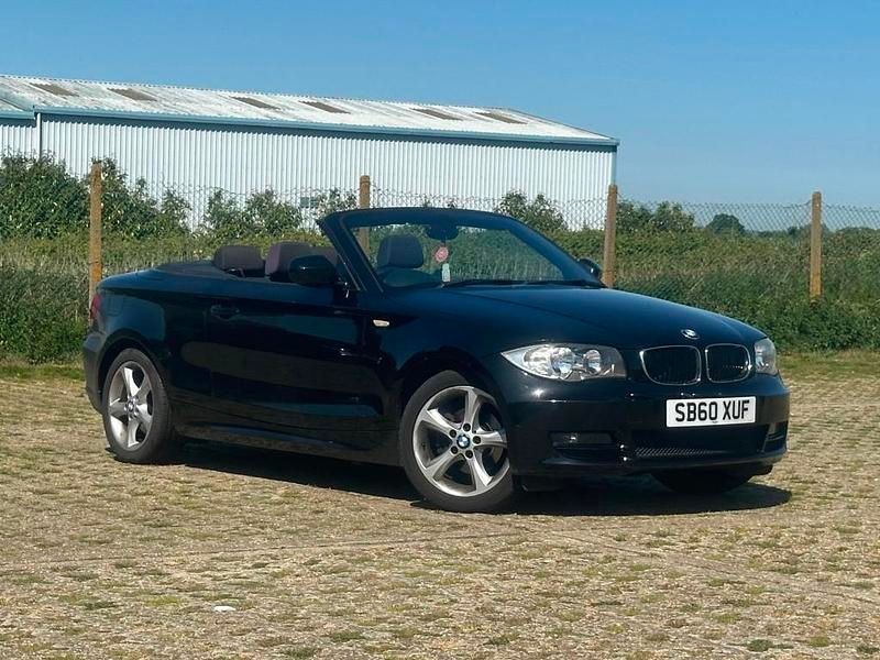Used BMW 118 Cabriolet Sport Line 143 HP (105 kW) 2011 Black Cabriolet