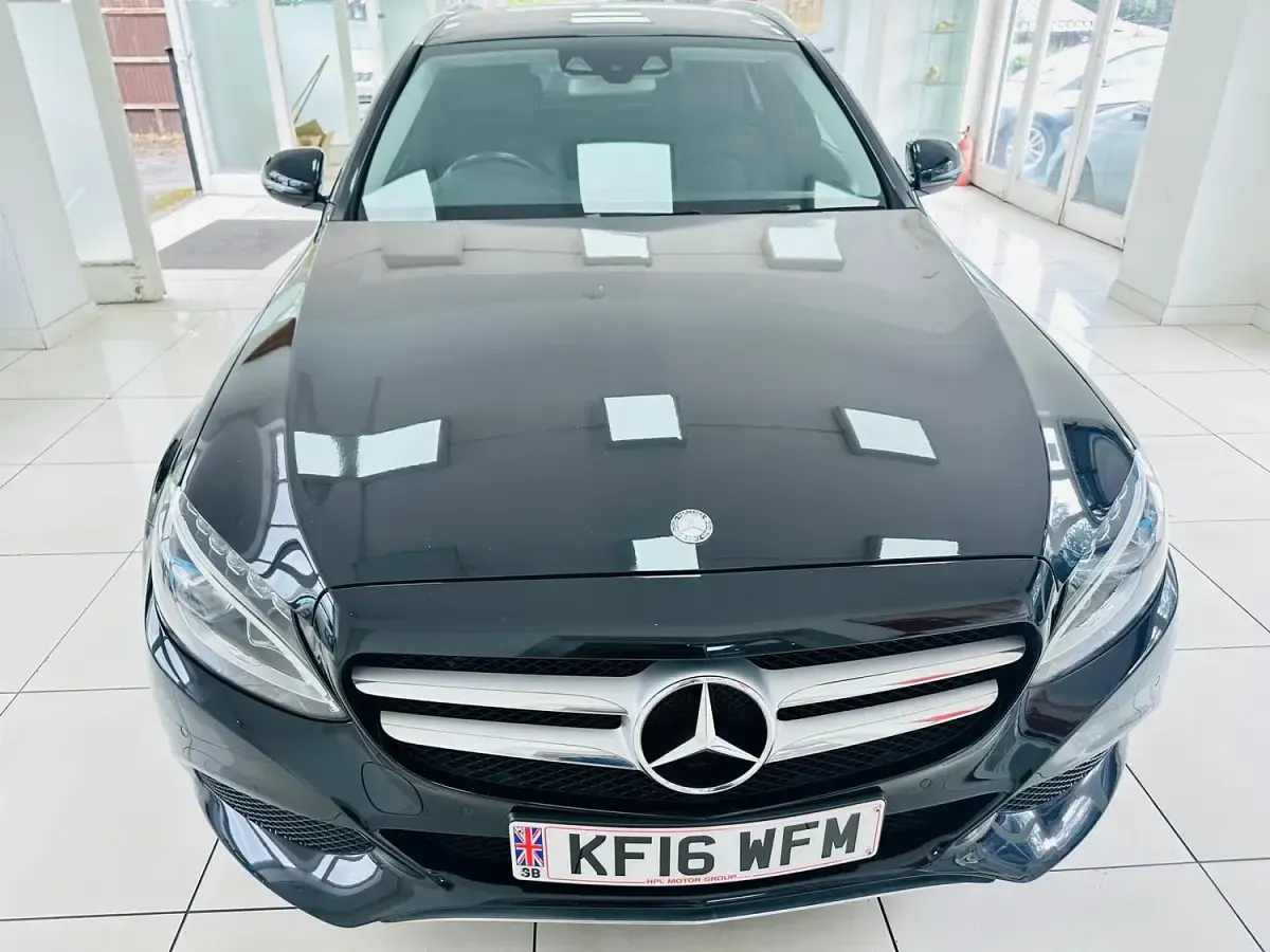Used Mercedes C350e 2016 Black Estate