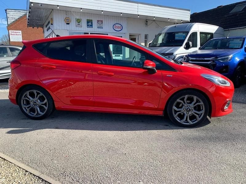 Used Ford Fiesta ST-Line 95 HP (69 kW) 2020 Red Hatchback