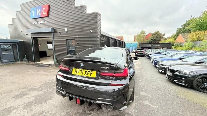Black Used 2021 BMW 320 M Sport Sedan | £21,991 (Fair price) - Image 1/4
