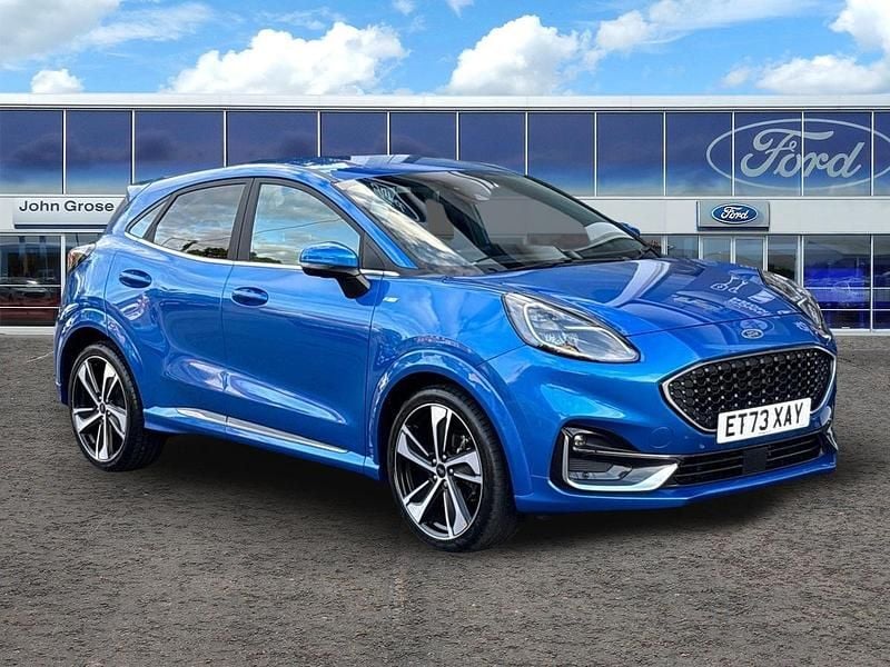 Blue Used 2023 Ford Puma ST-Line Hatchback | £17,695 (A bit pricey) - Image 1/3