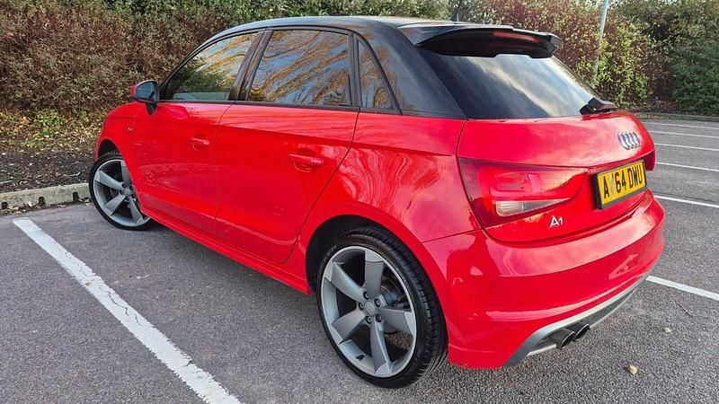 Used Audi A1 Black Edition 2014 Red Hatchback