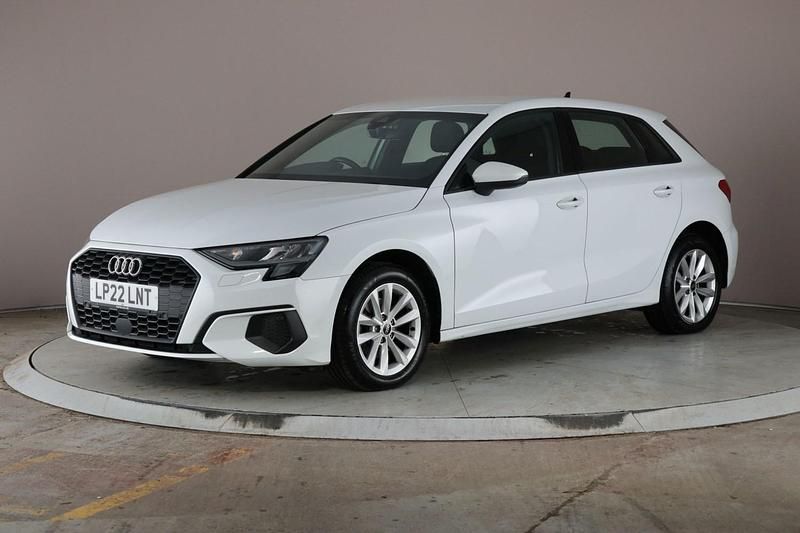White Used 2022 Audi A3 Comfort Hatchback | £17,788 (Super price) - Image 1/2