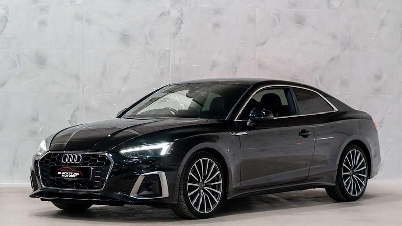 Used Audi A5 S-Line 2021 Black Coupe