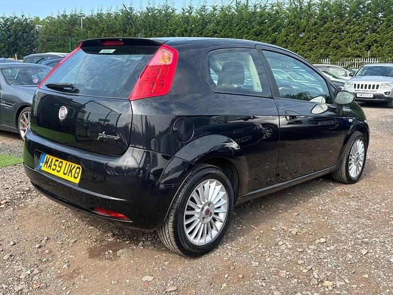 Used Fiat Grande Punto 2009 Black Hatchback