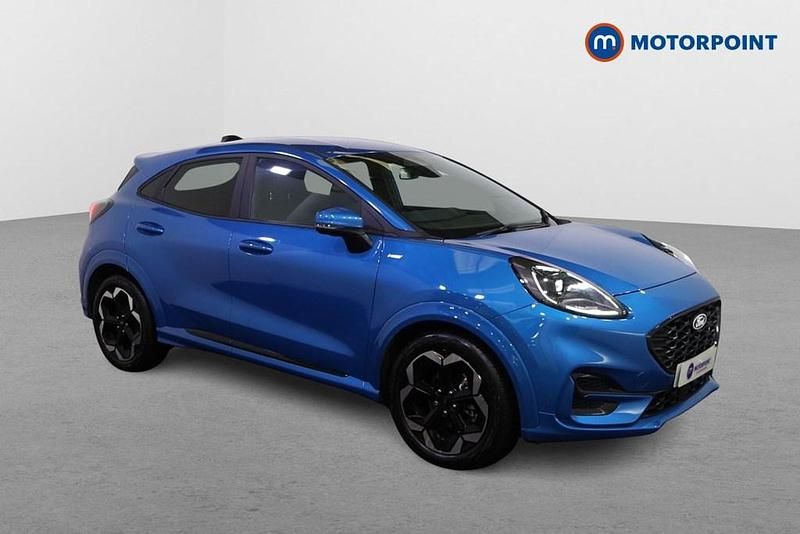 Blue Used 2025 Ford Puma ST-Line X Hatchback | £21,899 - Image 1/4