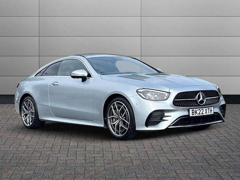 Silver Used 2022 Mercedes E300 AMG Line Premium Coupe | £30,959 (Super price) - Image 1/4