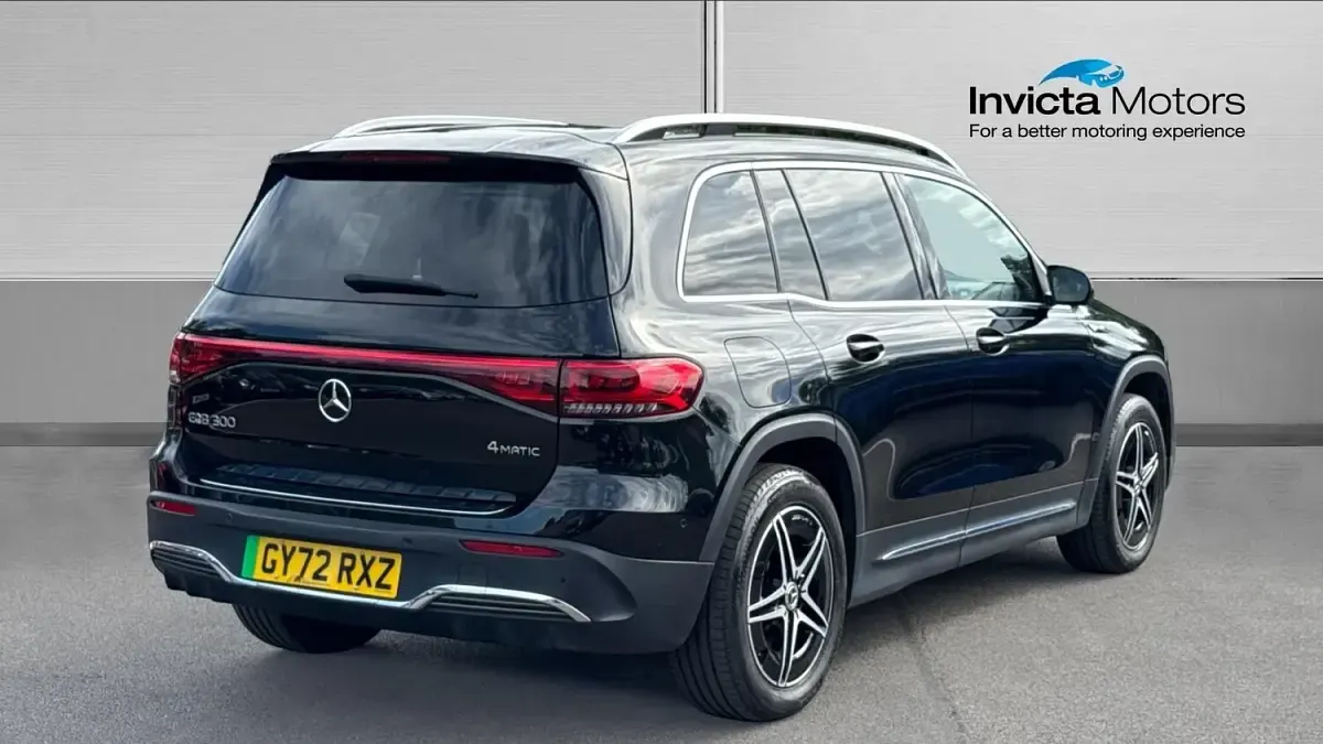 Used Mercedes EQB300 AMG line 167 kW (228 HP) 2022 Cosmos black metallic SUV