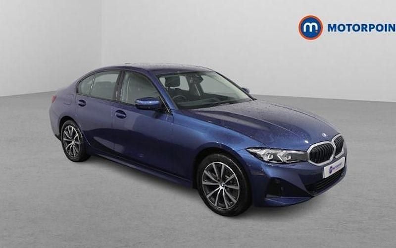 Used BMW 330e Sport Line 292 HP (214 kW) 2024 Blue Sedan