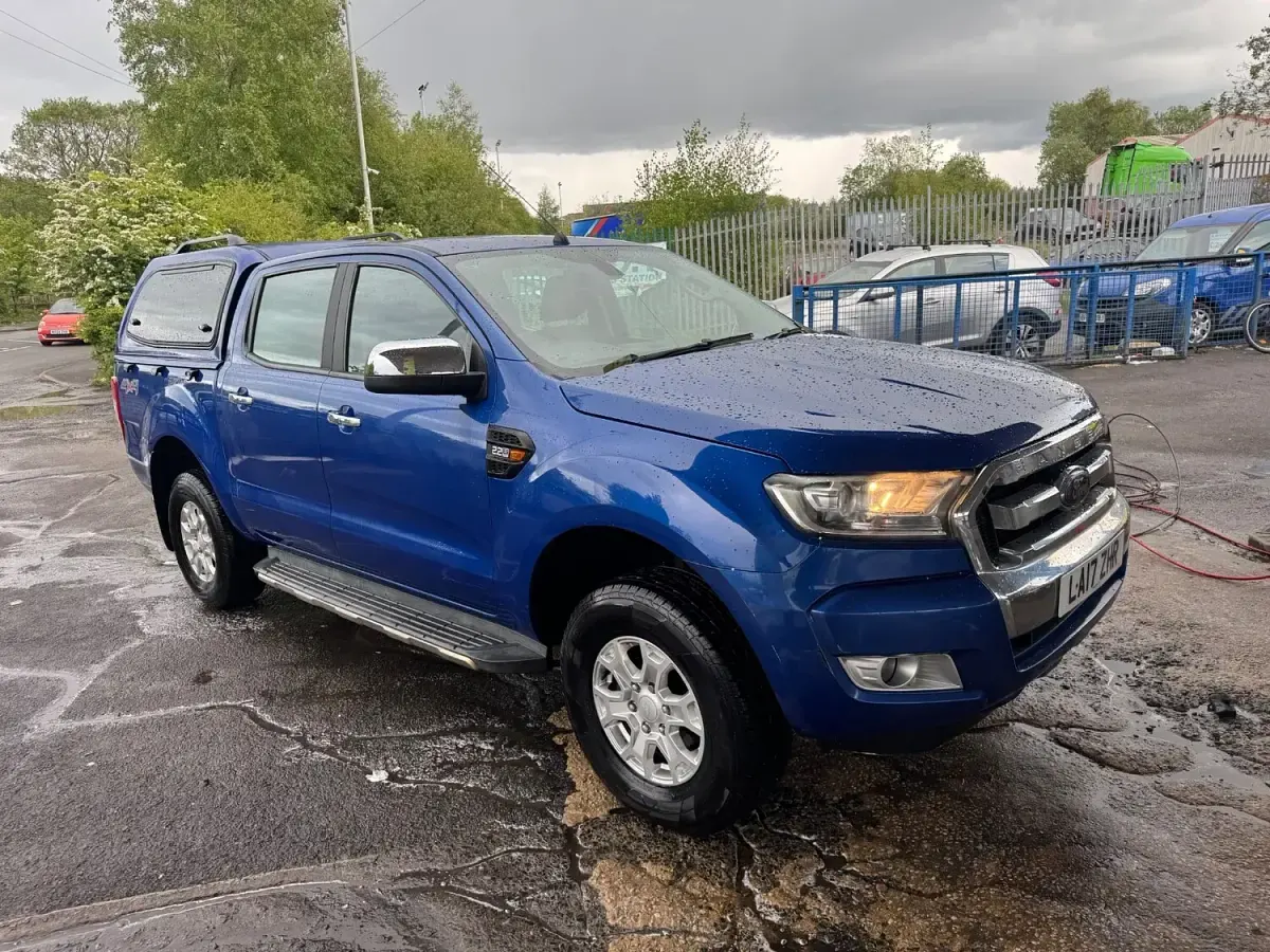Used Ford Ranger XLT 2017 Blue Pickup