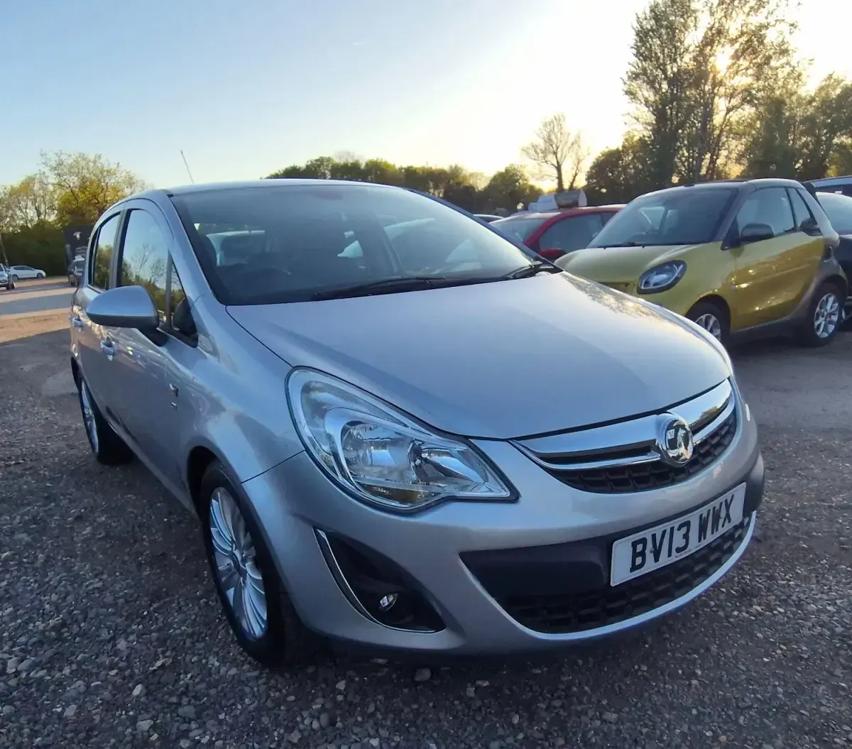 Used Vauxhall Corsa 90 HP (66 kW) 2013 Silver Hatchback