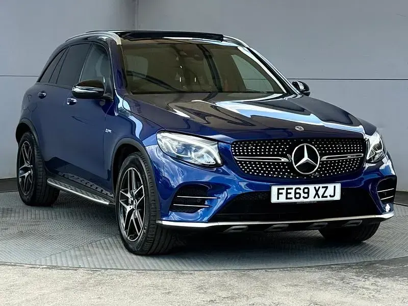 Used Mercedes GLC43 AMG Premium Plus 367 HP (269 kW) 2019 Blue Estate