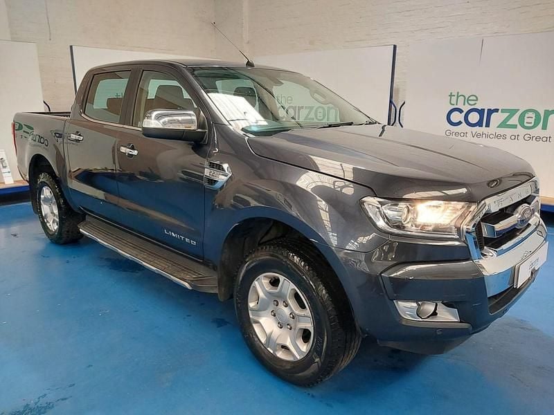 Grey Used 2018 Ford Ranger Limited Pickup | £7,499 (Good price) - Image 1/4