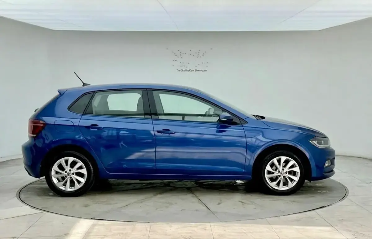 Used VW Polo Style 95 HP (69 kW) 2022 Blue Hatchback