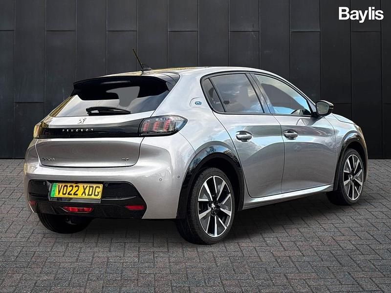 Used Peugeot e-208 Premium 100 kW (136 HP) 2022 Grey Hatchback