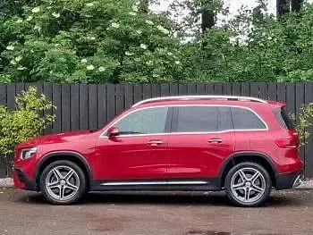 Used Mercedes GLB200 AMG Line Premium 163 HP (119 kW) 2022 Red SUV