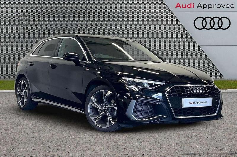 Black Used 2022 Audi A3 S-Line Hatchback | £24,495 (A bit pricey) - Image 1/3