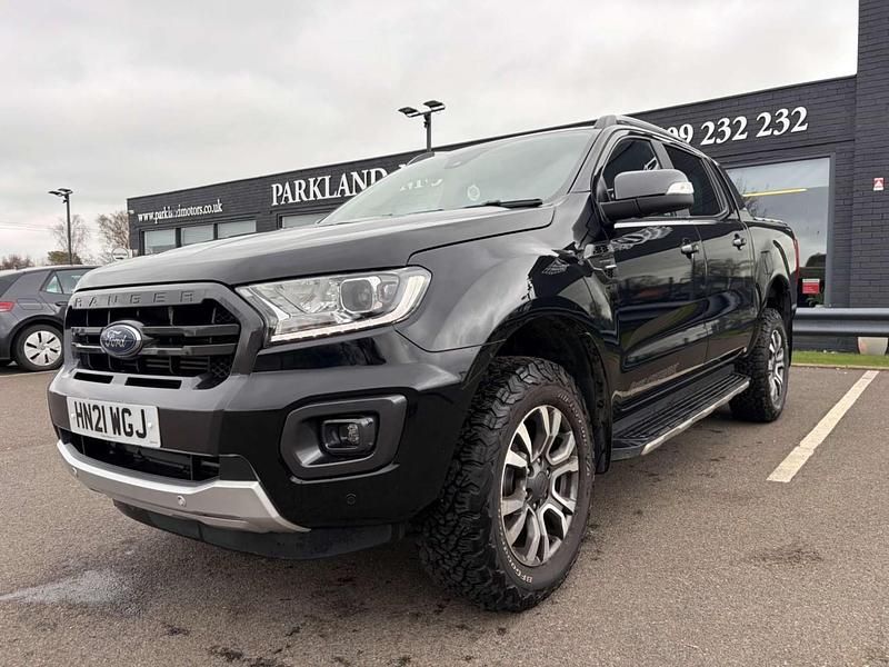 Used Ford Ranger Wildtrack 210 HP (154 kW) 2021 Black Pickup