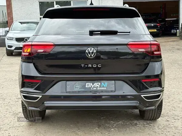 Used VW T-Roc R-line 150 HP (110 kW) 2021 Black SUV