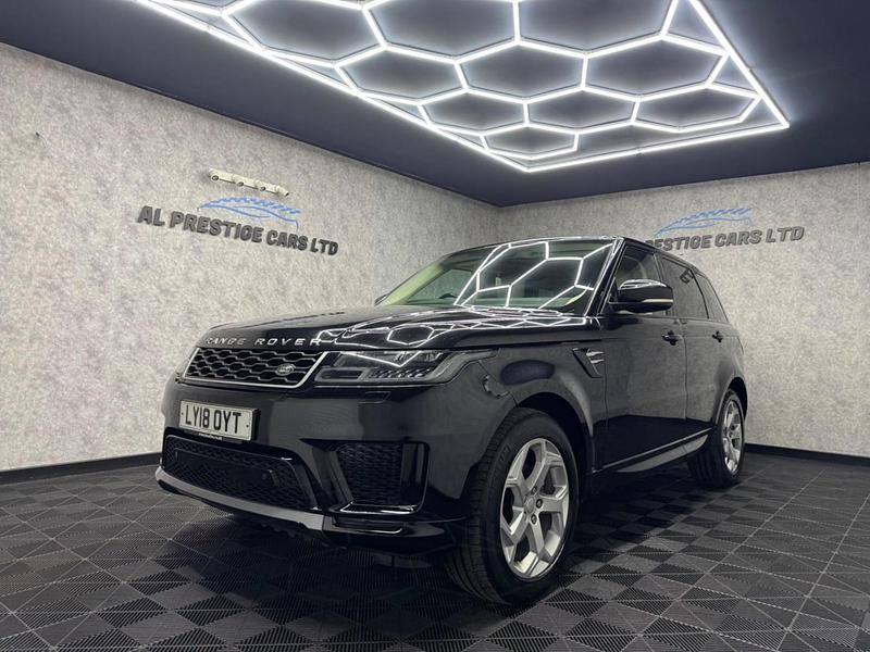 Black Used 2018 Land Rover Range Rover Sport HSE SUV | £21,999 (Fair price) - Image 1/4
