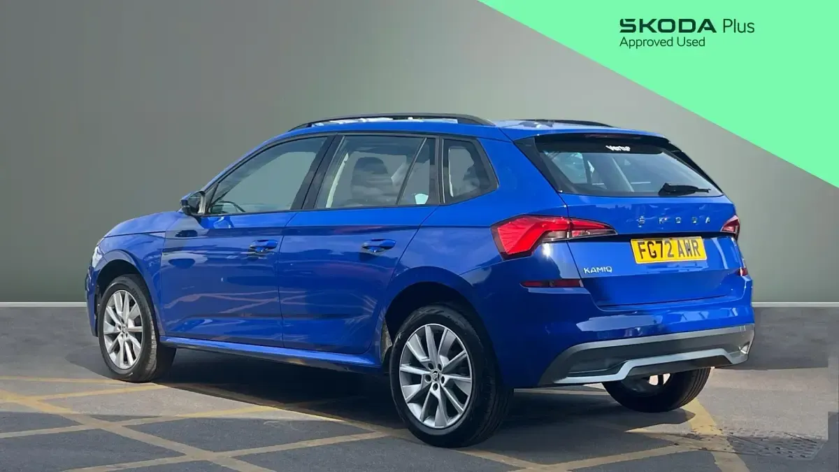 Used Skoda Kamiq SE 110 HP (80 kW) 2022 Blue SUV